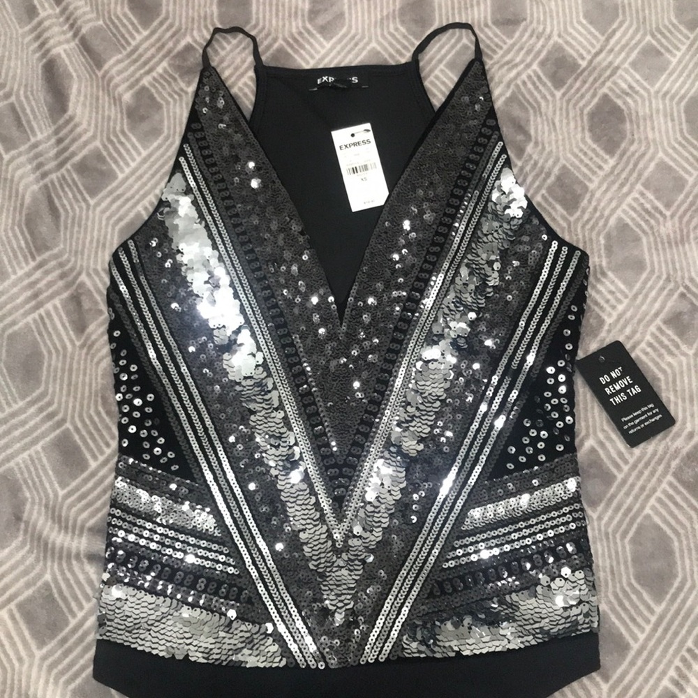 Sequin bodysuit